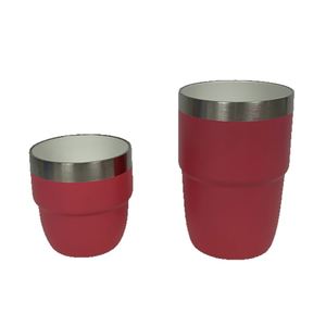 Verre à vin et tasse à expresso en acier inoxydable double paroi, petite capacité 2oz/4oz, pour sublimation, pour whisky et usage extérieur, modèle international - Product Image 5
