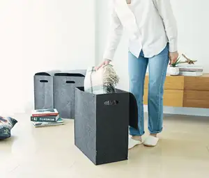 Kotak Penyimpanan Lakan Dapat Dilipat Kotak Penyimpanan Kubus dengan Tutup