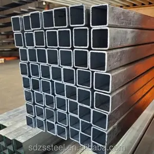 Weled Pipe Square 25*25 50*50 75*75mm Galvanized Steel Tube