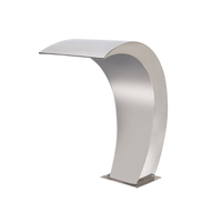 Rideau d'eau lumineux pour piscine SWINDON SW-03 Blade Spa Waterfall Cobra avec éclairage LED IP68