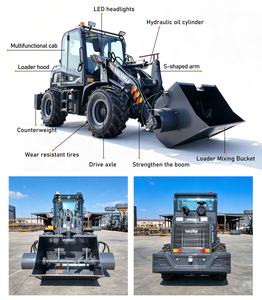 <span class=keywords><strong>Tractor</strong></span> <span class=keywords><strong>Pequeño</strong></span> en Buenas Condiciones, 4x4, Diésel, EPA, Remolcable, Envío Gratuito, con Cargador Frontal y Cucharón Mezclador - Product Image 3