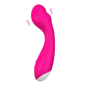 Good price Sex products battery women's g-spot stick simulation silicone vibrator for women female massage