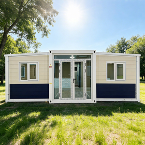 Casa Contenedor Expandible <span class=keywords><strong>de</strong></span> 2 Dormitorios, Edificio Prefabricado, Cabaña Móvil Portátil para Hotel o Resort, Lista para Enviar desde China - Product Image 5