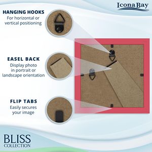 Cadre photo en bois MDF personnalisé, style simple pour salon et bureau, cadre photo mural gravé, fabrication au Cambodge - Product Image 6