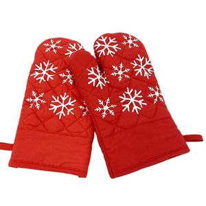 Guantes de Cocina de Lona Antideslizantes, Resistentes al Calor, de Algodón, Precio Económico al por Mayor - Product Image 4