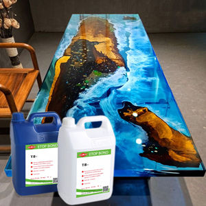 מותג העליון משלוח שולחנות שקיפות גבוהה עם שרף אפוקסי שרף עץ אפוקסי - Product Image 1