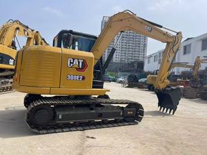 Miniexcavadora CAT 308E2 de 8 Toneladas Usada, de Alto Rendimiento y Durabilidad, para Excavación de Zanjas en Huertos y Plantaciones - Product Image 4