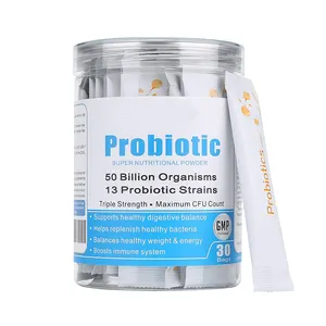 Support tailoring female male and child prebiotics and probiotic powders to promote digestive and immune gut health supplements