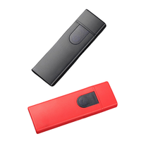 Logo personnalisé Smart Portable Mini Usb Chargement Briquet Tactile Induction USB rechargeable briquet électrique allumeur
