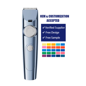 เครื่องตัดแต่งขนเคราไร้สายแบบปรับได้ ระดับมืออาชีพ ชาร์จผ่าน USB ใบมีดสแตนเลส กันน้ำ IPX6 สำหรับใช้ในบ้าน - Product Image 1