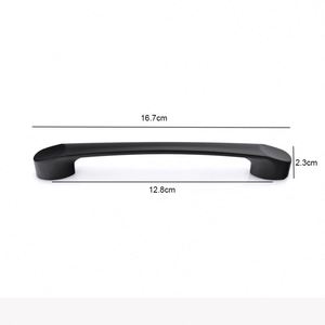 WEKIS Zinc Matte Black <b>Cabinet</b> Pulls & Appliance Handles for Kitchen <b>Cabinets</b> Drawers Dressers-Durable Furniture Hardware - Product Image 6