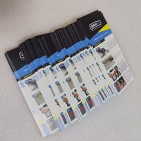 Folleto de papel impreso personalizado, manual, Folleto