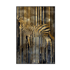 <span class=keywords><strong>Peinture</strong></span> à l'huile d'un cheval <span class=keywords><strong>moderne</strong></span> décoratif à la main, motif Animal, cheval, sur toile - Product Image 1