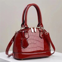 Nouveau sac bandoulière décontracté rétro pour femme, élégant, tendance, minimaliste, sac à main à fermeture éclair en cuir PU et polyester