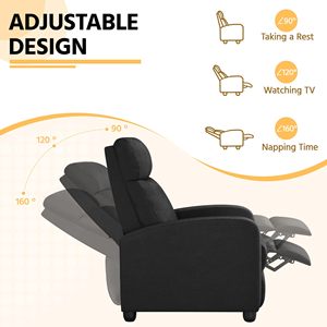 Ensemble de canapés inclinables électriques en cuir, fauteuil pivotant à bascule, chaise à bascule massante pour salon et salle à manger, Sillon Sillas Reclinable - Product Image 3