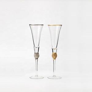 Raymond Thiết Kế Thời Trang Thân Thiện Rose Gold Champagne Glass - Product Image 5