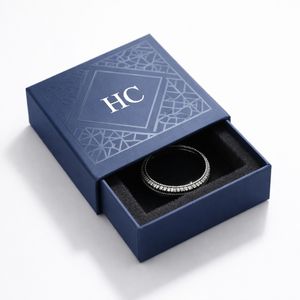Caja de Pulseras Hecha a Mano, Caja de Regalo de Joyería de Lujo con Impresión Personalizada, Inserto de EVA Personalizado, Acabado con Logotipo Personalizado, Se Acepta OEM - Product Image 4