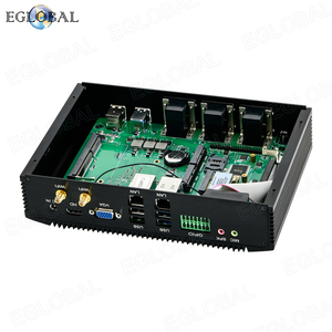 Mini PC Industrial con Core I5 4200U I7 4500U VGA HD 6COM RS232 RS422 RS485 Puertos Enchufe US/EU/AU/JP Computadora Industrial Sin Ventilador - Product Image 6