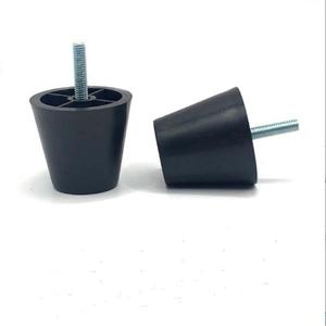 Patas Niveladoras Ajustables M6 de Acero Inoxidable, Patas Personalizadas para Muebles y Sillas - Negro - Product Image 1