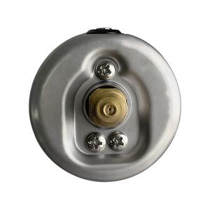 अनुकूलन योग्य 2.5 "पीतल थ्रेड कनेक्शन स्टेनलेस स्टील पीतल थ्रेड मैनोमीटर दबाव गेज - Product Image 2