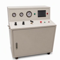 Pompe de surpression de liquide pneumatique à commande PLC pour l'expansion de tubes, avec force d'expansion uniforme, pour le processus d'expansion de tubes d'échangeurs thermiques