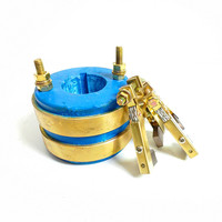 Bague collectrice de joint rotatif de collecteur de brosse de carbone électrique de SRS358050-2T de glissement