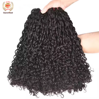 Lots de Cheveux Naturels Vietnamiens Bruts Double Tressage Trame Gros Kinky Bouclés Pixie Curl Indiens 4a 4b Extensions de Cheveux Humains