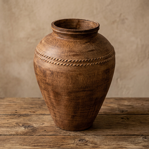 Grand pot en argile Akarsana 50x50x60 CM HB-CRSPPL Couleur - Product Image 3