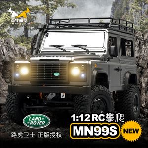 HOSHI Actualización <span class=keywords><strong>MN</strong></span>-98 Coche RC 4x4 1/12 2.4Ghz a Escala Completa MN98 <span class=keywords><strong>D90</strong></span> Land Rover Defender Coche Teledirigido de Escalada Juguetes - Product Image 5