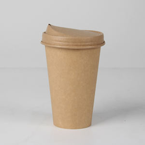 Vaso de Papel Kraft Desechable de Pared Simple de 6 oz, Personalizado con Logotipo, para Bebidas Calientes como Café o Té, Reciclable - Product Image 6