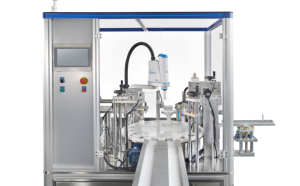 Machine de remplissage automatique à haute productivité TENZ pour poudre cosmétique, <span class=keywords><strong>lait</strong></span>, jus et huile, pompe 220V, précision de 100 ml, 0,05 ml - Product Image 4