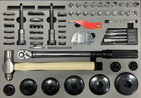 Ensemble d'outils de réparation de véhicules Baohua de 386 pièces avec chariots à outils, garantie de 36 mois, manuel pour l'entretien automobile