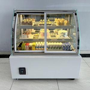 <span class=keywords><strong>Prix</strong></span> bas verre porte gâteau congélateur réfrigérateur réfrigérateur affichage 1.2m refroidisseur usine vente en gros vitrine refroidisseur - Product Image 3