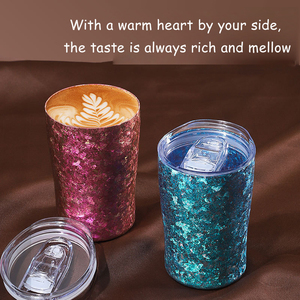 Оптовая продажа: Модная портативная кружка из чистого титана с двойными стенками, антибактериальная, с крышкой - Product Image 5