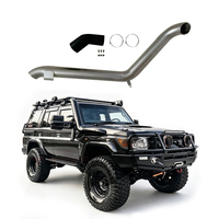 Snorkel de Acero Inoxidable de 4 Pulgadas para Toyota Land Cruiser Serie LC70 LC76 LC78 LC79 2007+, Tubo de Admisión de Aire, Manguera de Admisión