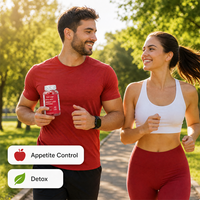 Gummies Minceur au Vinaigre de Cidre de Pomme XuTong – Complément Alimentaire pour Adultes Favorisant la Gestion du Poids 180g
