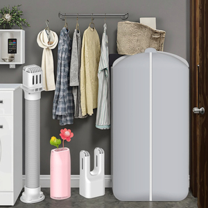 Séchoir à linge électrique semi-automatique portable à séchage rapide, cintre économe en énergie, pour la maison et les voyages - Product Image 1