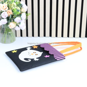 Sac fourre-tout unisexe en feutre PET feutré personnalisé, cousu à la machine, écologique, pour Halloween et les fêtes, sac à bonbons – Grande Vente - Product Image 4