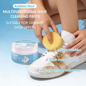 Cera Blanca para Pulir Zapatos, Pasta Ecológica a Base de Plantas, Quitamanchas para Zapatillas, Lona y Cuero, Crema de Limpieza Profunda - Product Image 2