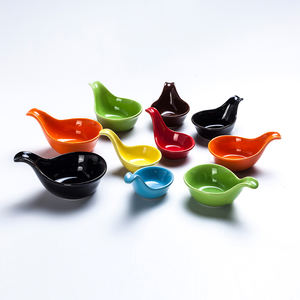 Mini bol en céramique option, vaisselle pour Sauce <span class=keywords><strong>soja</strong></span>, vinaigre japonais - Product Image 2