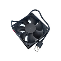 40mm 50mm 60mm 70mm 80 mm 90mm 120mm 140mm Ventilateur de refroidissement USB Axial Fan Server Small Dc 5v Silencieux et vitesse réglable pour robots