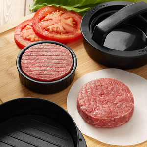 Prensa para Hamburguesas <span class=keywords><strong>de</strong></span> Plástico Antiadherente, Fabricada con PP <span class=keywords><strong>de</strong></span> Grado Alimenticio, para Barbacoa, Cocina y Parrilla, Herramienta para Hacer Hamburguesas Caseras - Product Image 4