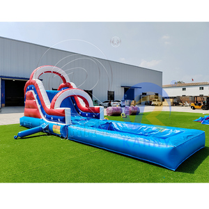 Commercial Custom <b>Inflatable</b> Pool <b>Slide</b> Kids Backyard Party Stars <b>Inflatable</b> <b>Water</b> <b>Slide</b> for Kids with Detachable Pool - Product Image 3