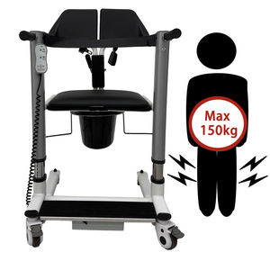 Lève-personne électrique réglable en hauteur avec roues <span class=keywords><strong>pour</strong></span> <span class=keywords><strong>personnes</strong></span> <span class=keywords><strong>âgées</strong></span>, handicapées, soins <span class=keywords><strong>à</strong></span> <span class=keywords><strong>domicile</strong></span>, transfert salle de bain et toilettes - Product Image 3