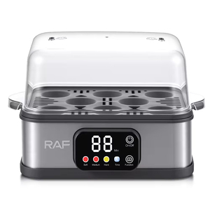 หม้อต้มไข่ไฟฟ้า 300W สำหรับไข่ได้สูงสุด 8 ฟอง พร้อมหน้าจอดิจิตอล ใช้งานง่าย ป้องกันความร้อนเกิน สำหรับใช้ในบ้าน - Product Image 2