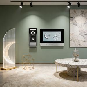 <span class=keywords><strong>Sonnette</strong></span> vidéo intelligente avec interphone bidirectionnel, réduction de <span class=keywords><strong>bruit</strong></span> élevée, audio clair, 7 pouces, pour rues bruyantes - Product Image 1