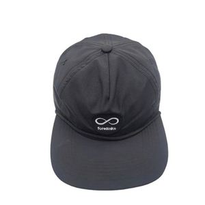 Wholesale Oem Custom High Quality 5 Panel Unstructured Embroidery Logo Snapback Cap,Flat Bill Quick Dry Nylon Rope <b>Hat</b> - Product Image 4