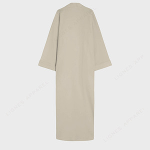 Abaya Musulmana Premium para Mujer, Ropa Islámica al por Mayor, Abrigo Abaya Largo Modesto, Abaya Abierta hasta el Suelo - Product Image 2