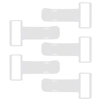 Porte-billet de pare-brise de voiture transparent Clip de support de billet de stationnement de voiture auto-adhésif avec Logo d'impression personnalisé