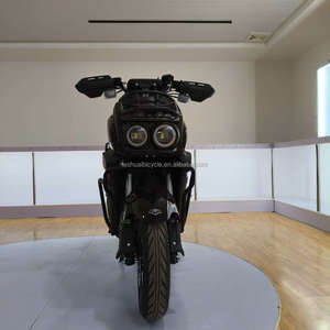 Bicicleta Eléctrica de Alta Calidad de 72V 20Ah 3000W, Motocicleta para Adultos con Marco de Acero y Frenos de Disco, Bicicleta Urbana - Product Image 6